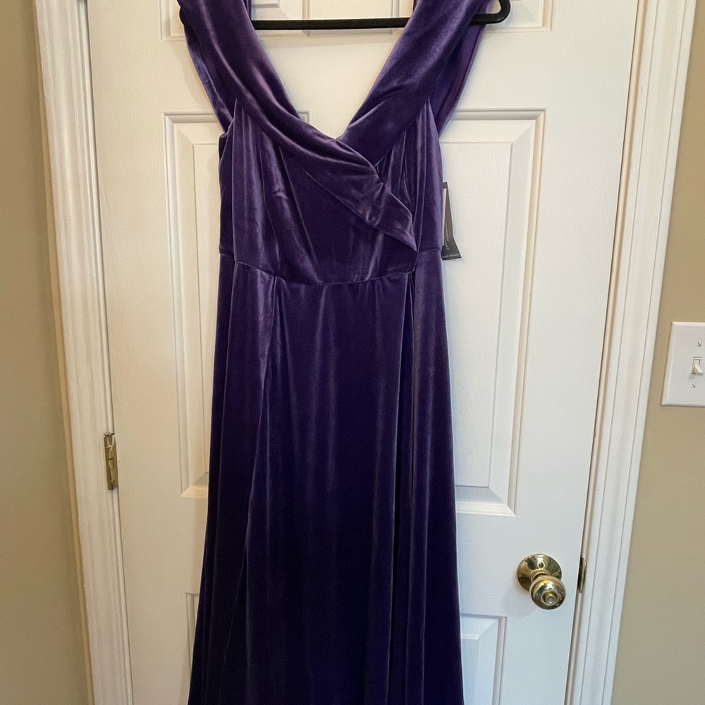 Lane Bryant Purple Dress
